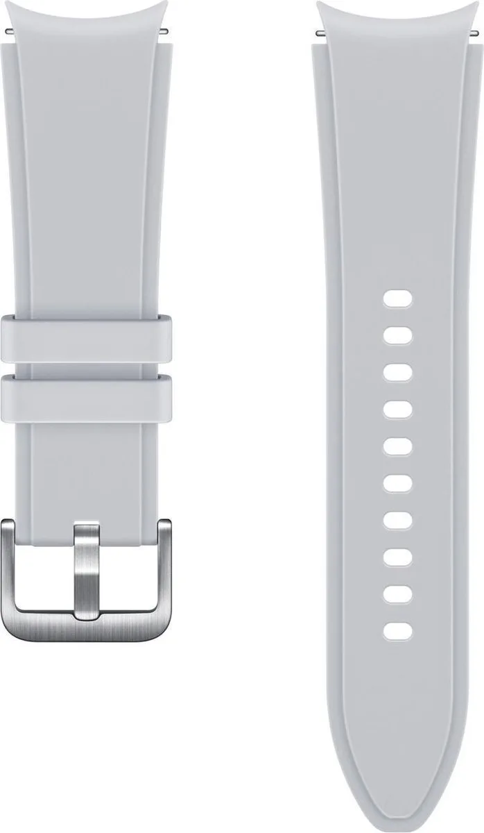 Galaxy Watch4 Ridge Sport Bandje 20mm Maat S/M - Zilver ET-SFR88SSEGEU by Samsung in Grey – product photo