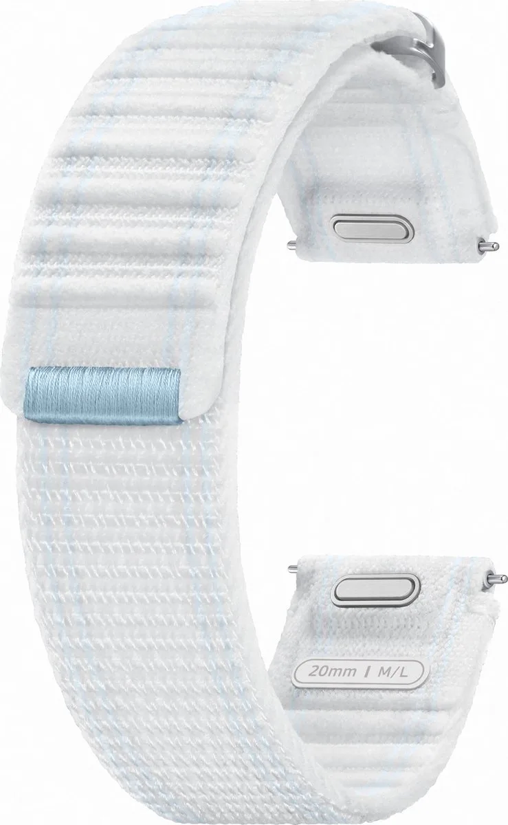 Galaxy Watch7 Smartwatchbandje - Fabric Band - Maat (M/L) by Samsung in Zandwit – product photo