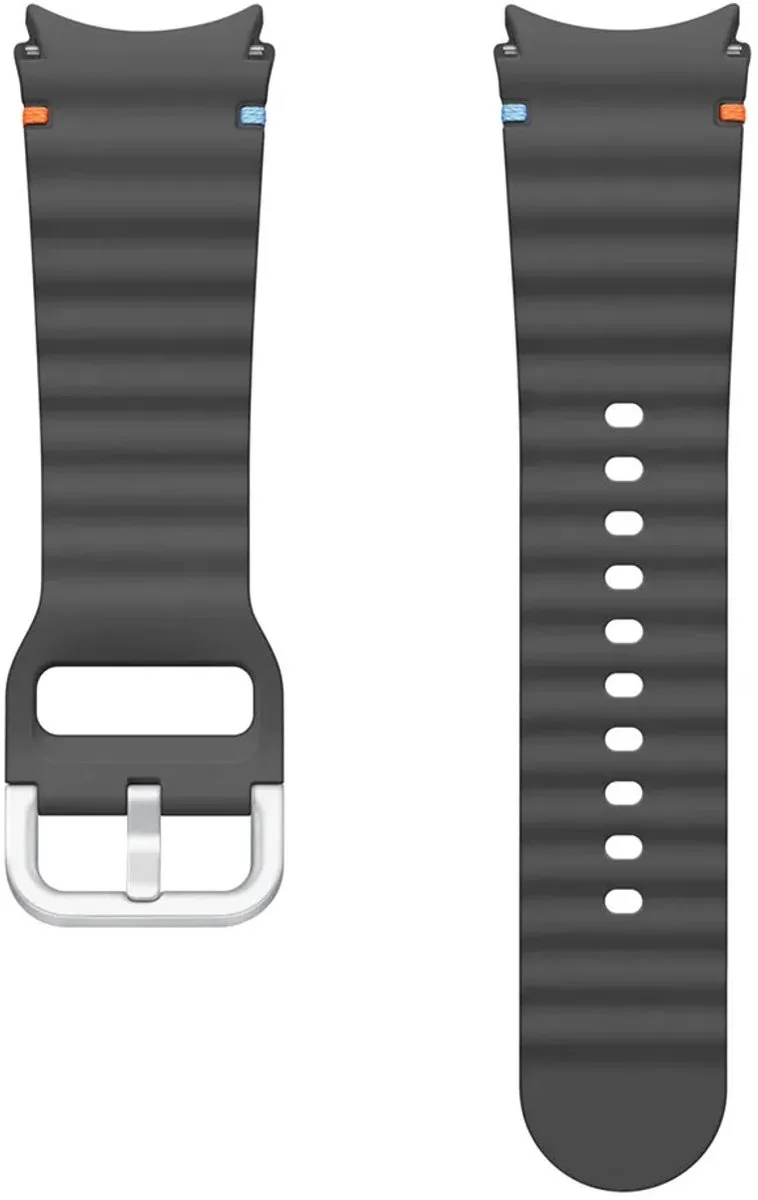Galaxy Watch7 Smartwatchbandje - Sport Band - Maat (S/M) de Samsung en Gris foncé – photo produit