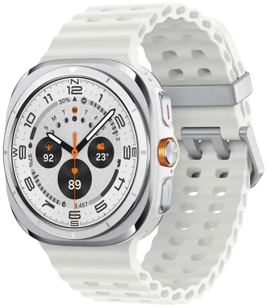 Galaxy Watch7 Ultra Montre connectée M/L blanc de Samsung en Blanc titane, Blanc – photo produit