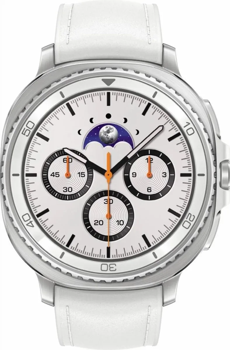 Galaxy Watch8 Classic L500 Smartwatch Zilver by Samsung in White – product photo