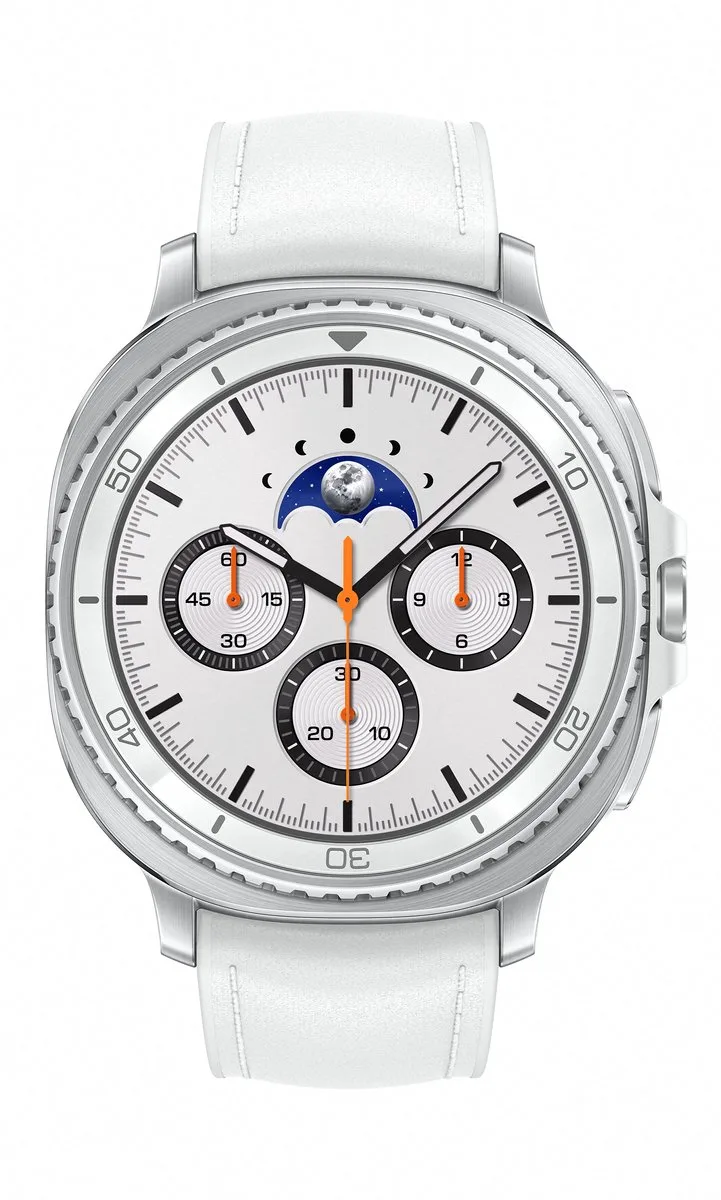 Galaxy Watch8 Classic – smartwatch - 46mm – LTE – White de Samsung en Blanc – photo produit