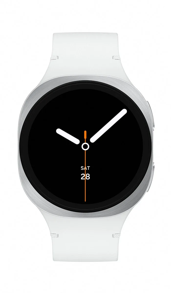 Galaxy Watch8 - smartwatch - 44mm - Silver de Samsung en Argent, Blanc – photo produit