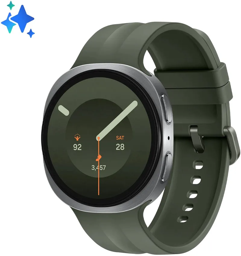 Galaxy Watch9 - smartwatch - 44mm - Wifi - GPS - Zilver by Samsung in Green – product photo