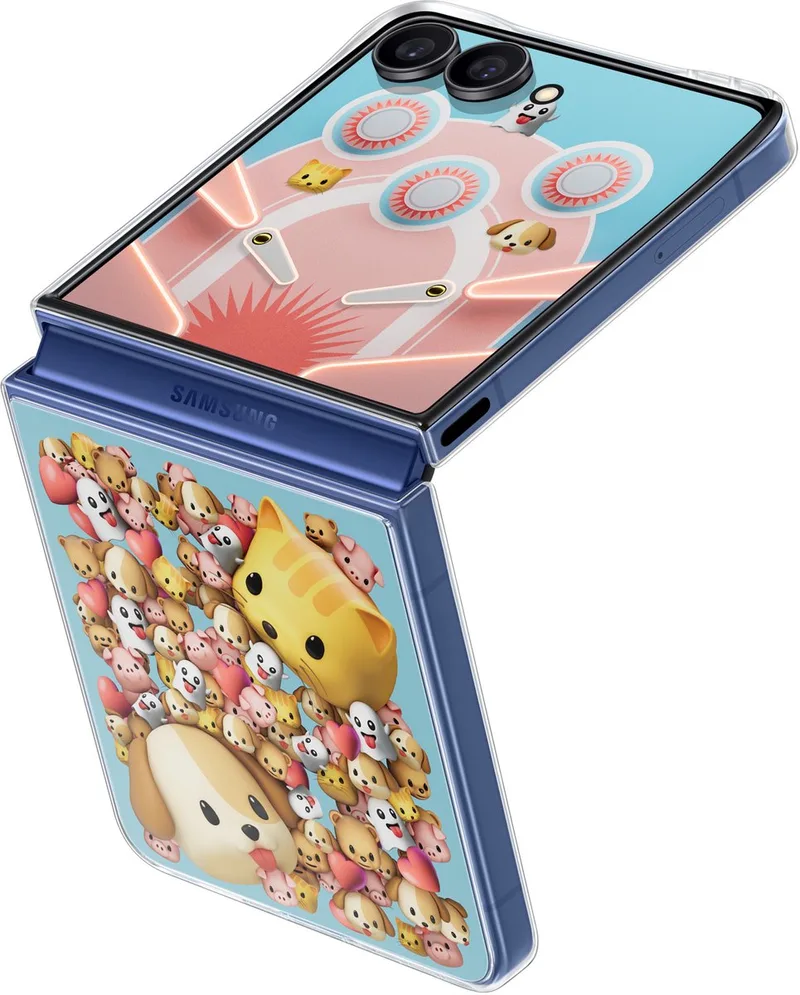Galaxy Z Flip 7 Hoesje - Flipsuit van Samsung in Transparant – productfoto