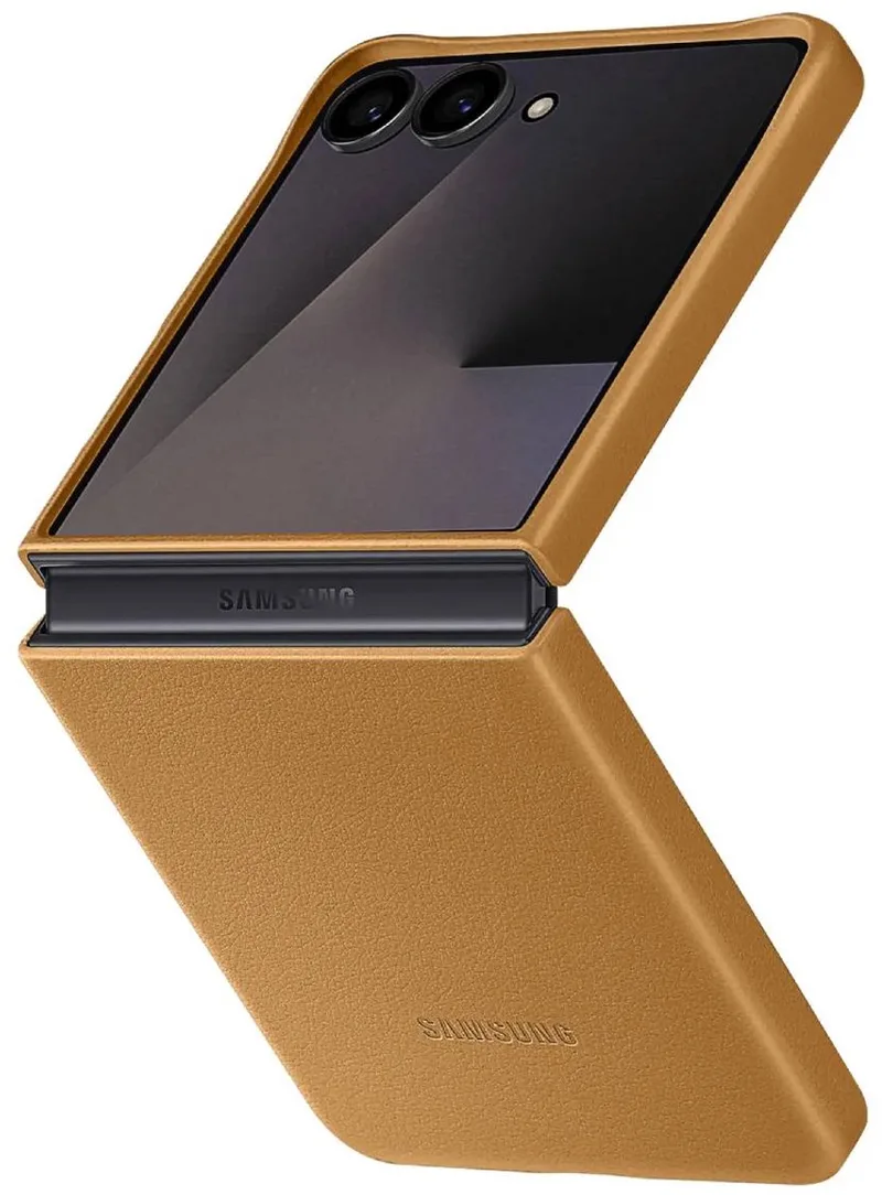 Galaxy Z Flip 7 Hoesje - Kindsuit Case by Samsung in Camel – product photo