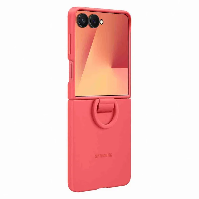 Galaxy Z Flip 7 Hoesje - Ring Case by Samsung in Red – product photo
