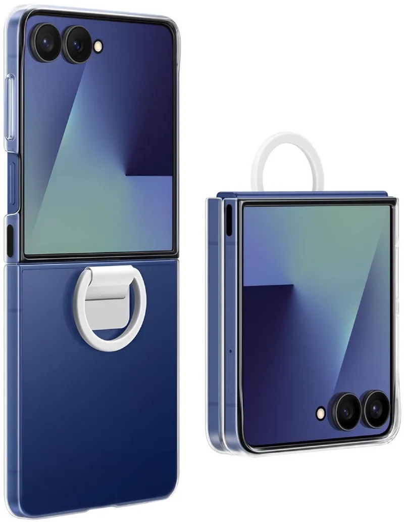Galaxy Z Flip 7 Hoesje - Ring Case van Samsung in Transparant – productfoto
