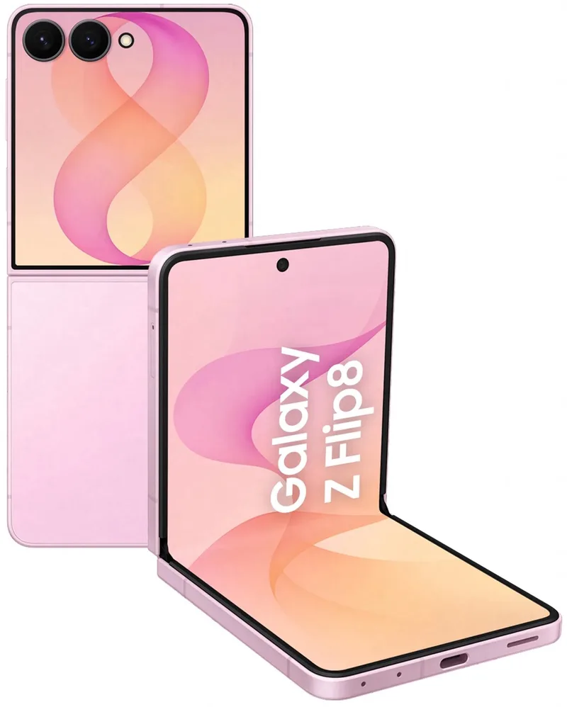 Galaxy Z Flip8 17,5 cm (6.9) Dual SIM 5G USB Type-C 12 GB 512 GB 4300 mAh van Samsung in Roze – productfoto