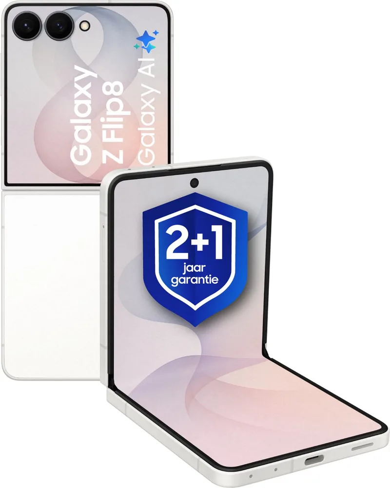 Galaxy Z Flip8 5G - Smartphone - 512GB - 1 jaar extra garantie de Samsung en Crème – photo produit