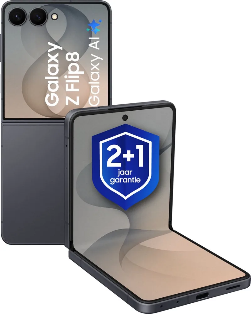 Galaxy Z Flip8 5G - Smartphone - 512GB - 1 jaar extra garantie de Samsung en Graphite – photo produit