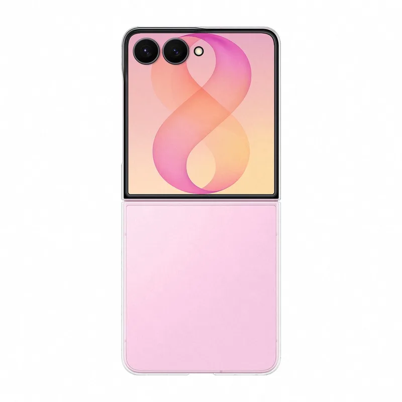 Galaxy Z Flip8 Hoesje - Clear Case van Samsung in Transparant – productfoto