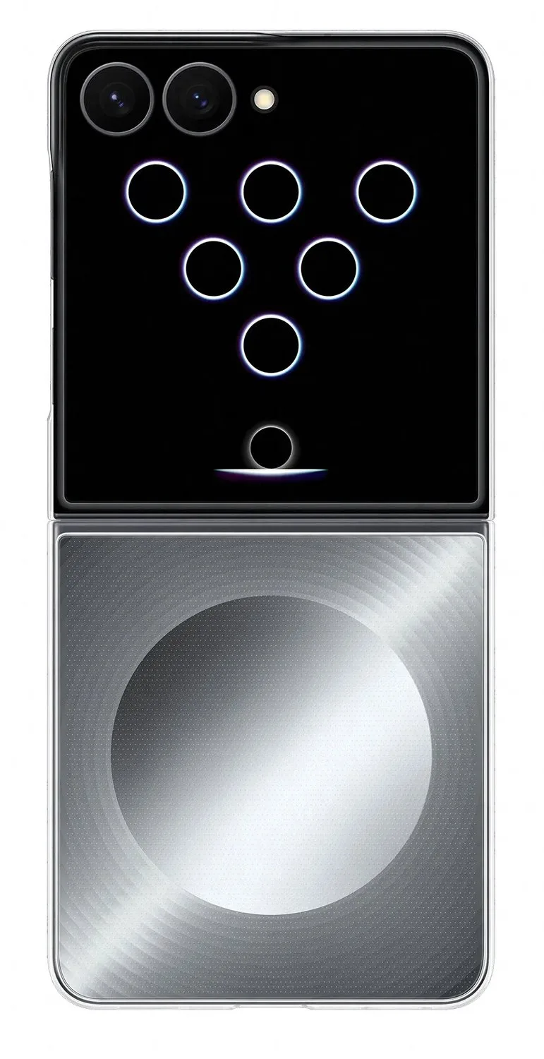Galaxy Z Flip8 Hoesje - Flip-Suit Case - Zilver by Samsung in Grey – product photo