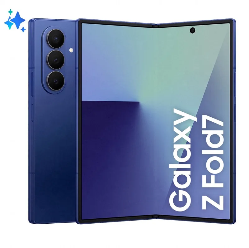 Galaxy Z Fold 7 20,3 cm (8) Dual SIM Android 16.0 5G USB Type-C 12 GB 512 GB 4400 mAh by Samsung in Blue – product photo