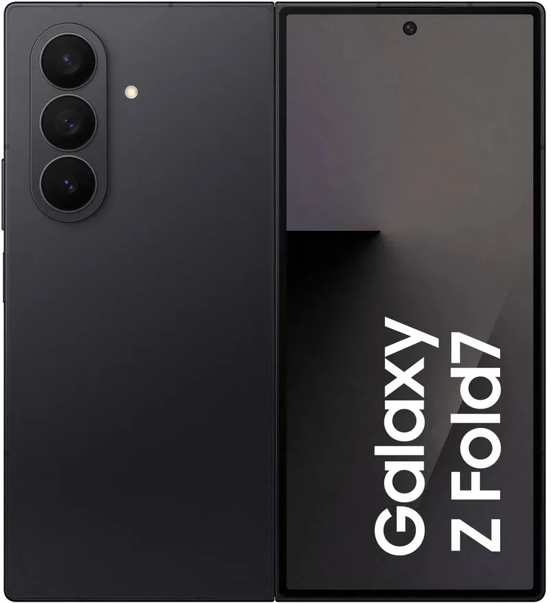 Galaxy Z Fold 7 SM-F966BZKCEUB smartphone 20,3 cm (8) Dual SIM Android 16.0 5G USB Type-C 12 GB 512 GB 4400 mAh de Samsung en Noir – photo produit