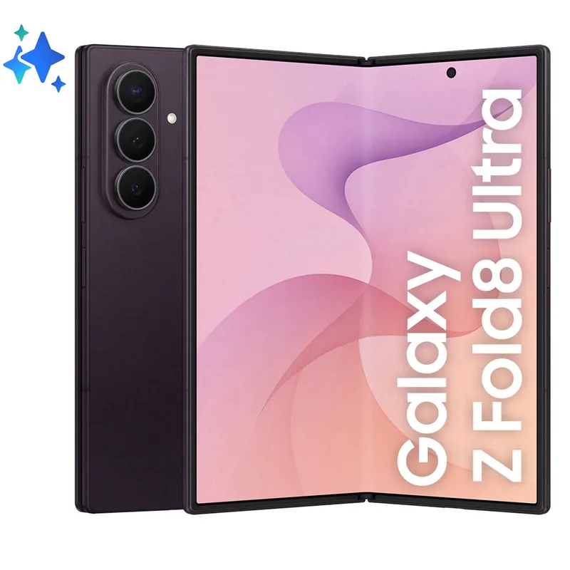 Galaxy Z Fold 8 Ultra 5G - 512GB - Shadow by Samsung in Purple – product photo