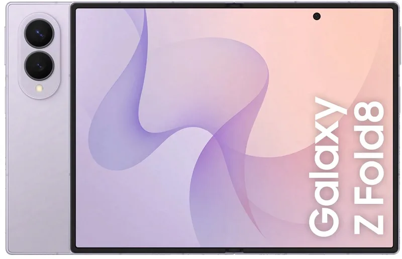 Galaxy Z Fold8 5G - 256 GB by Samsung in Lavendel – product photo