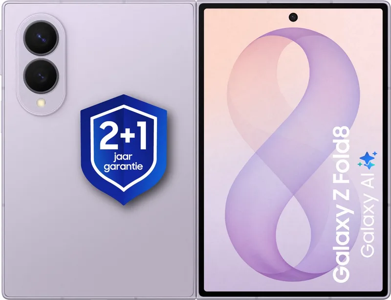 Galaxy Z Fold8 5G - Smartphone - 256GB - 1 jaar extra garantie de Samsung en Lavender – photo produit
