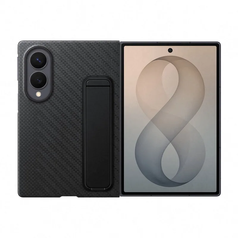 Galaxy Z Fold8 Hoesje - Carbon Standing Case by Samsung in Black – product photo
