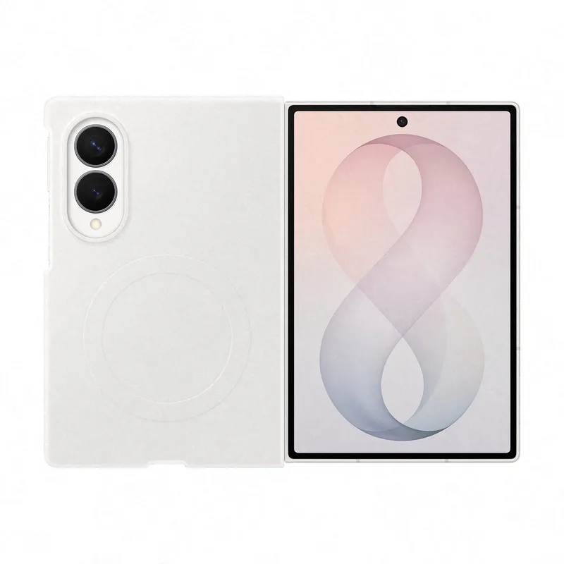Galaxy Z Fold8 Hoesje - Silicone Magnet de Samsung en Blanc – photo produit