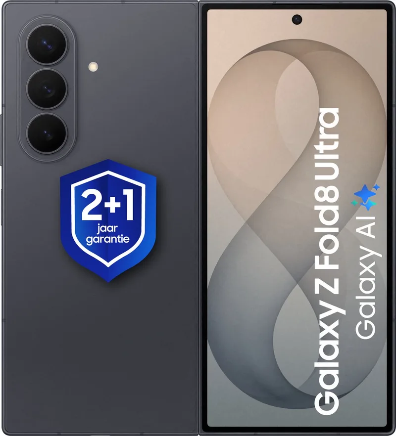 Galaxy Z Fold8 Ultra 5G - Smartphone - 512GB - 1 jaar extra garantie by Samsung in Graphite – product photo