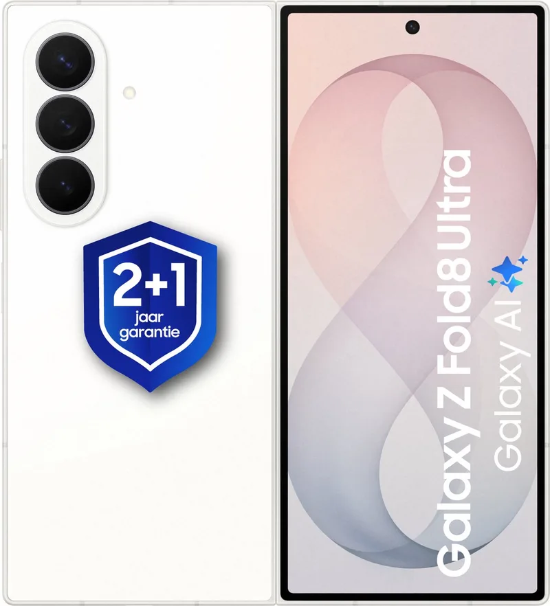 Galaxy Z Fold8 Ultra 5G - Smartphone - 512GB - 1 jaar extra garantie de Samsung en Crème – photo produit