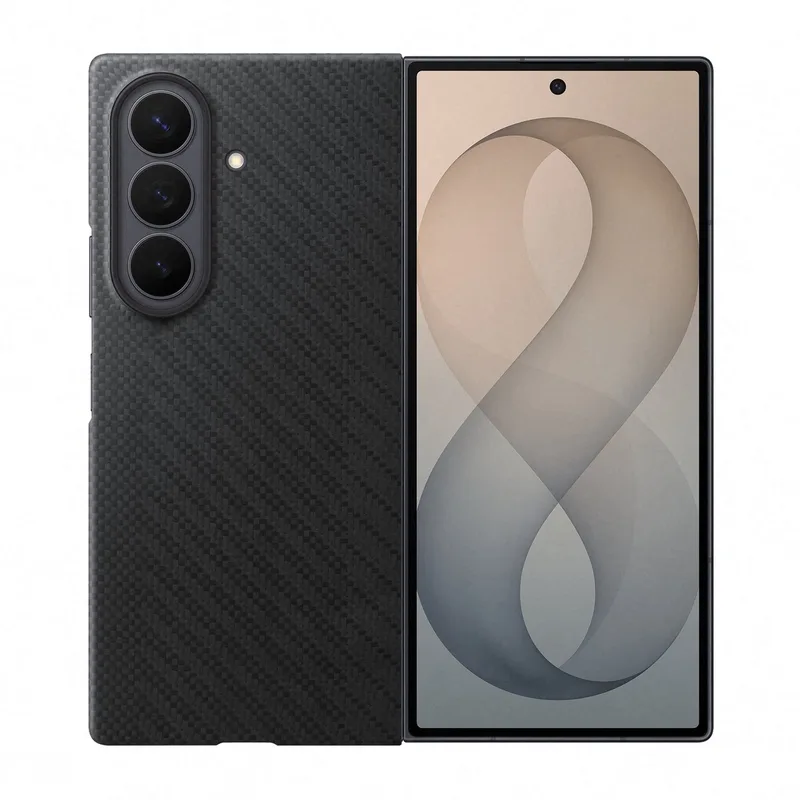 Galaxy Z Fold8 Ultra Hoesje - Carbon Magnet fra Samsung i Sort – produktbillede