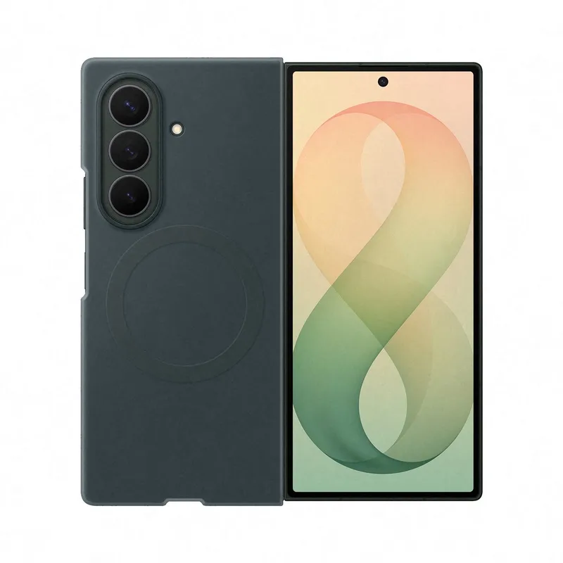 Galaxy Z Fold8 Ultra Hoesje - Silicone Magnet von Samsung in Grün – Produktfoto