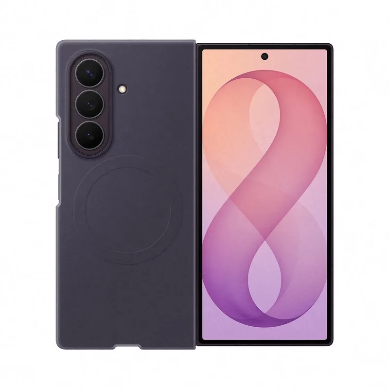 Galaxy Z Fold8 Ultra Hoesje - Silicone Magnet by Samsung in Purple – product photo