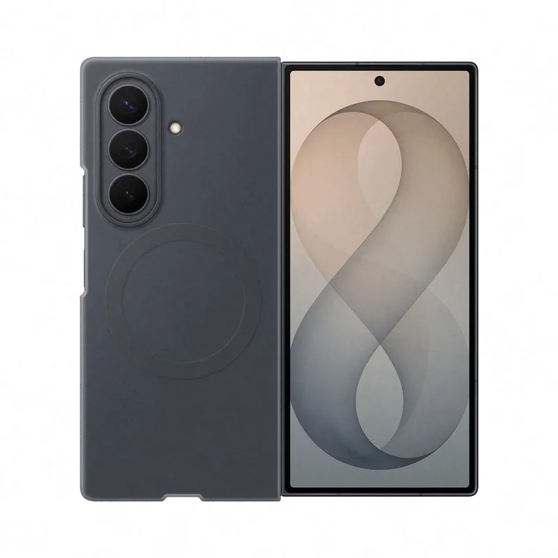 Galaxy Z Fold8 Ultra Hoesje - Silicone Magnet von Samsung in Schwarz – Produktfoto