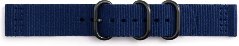 Gear Sport Premium Nato Armband - Navy Blue von Samsung in Blau – Produktfoto