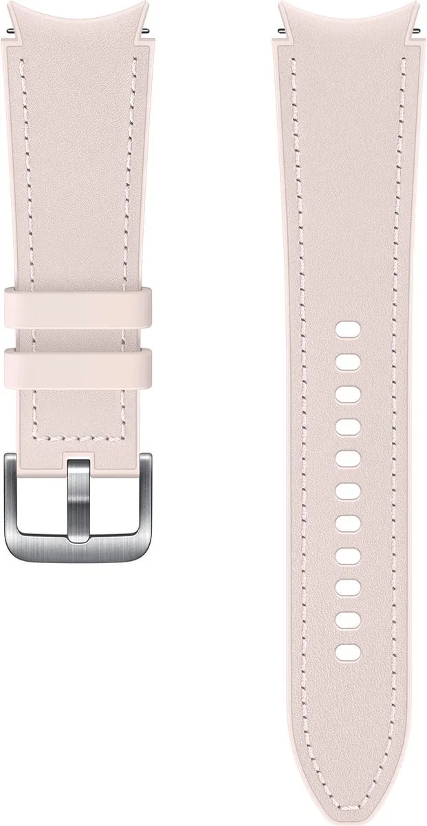 Hybrid Leather Band - Geschikt voor Samsung Galaxy Watch4 - M/L från Samsung i Rosa – produktbild