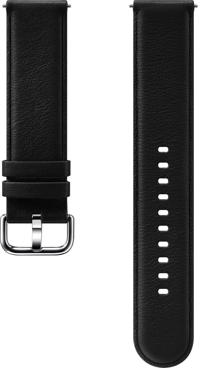 Lederen Armband voor Samsung Watch Active 2 by Samsung in Black – product photo