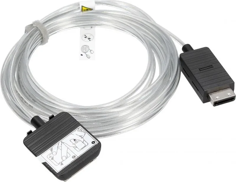"One Connect Cable" 5 meter voor Q7 en Q9 series (BN39-02395A) van Samsung in Transparant – productfoto