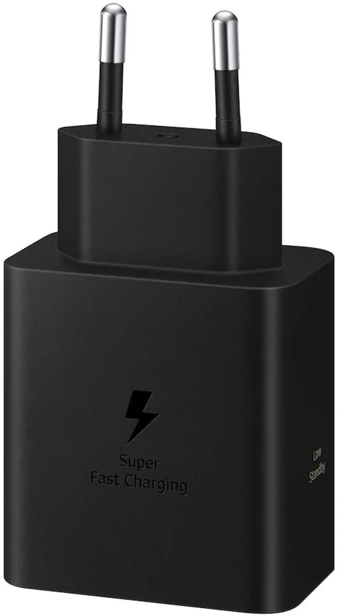 Power Adapter - 60 Watt - USB-C van Samsung in Zwart – productfoto