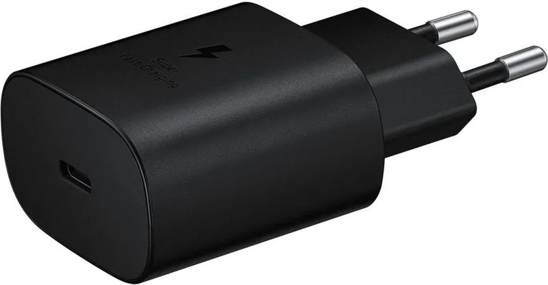 Samsung 25W Fast Charger USB-C (zonder kabel) by Samsung in Black – product photo
