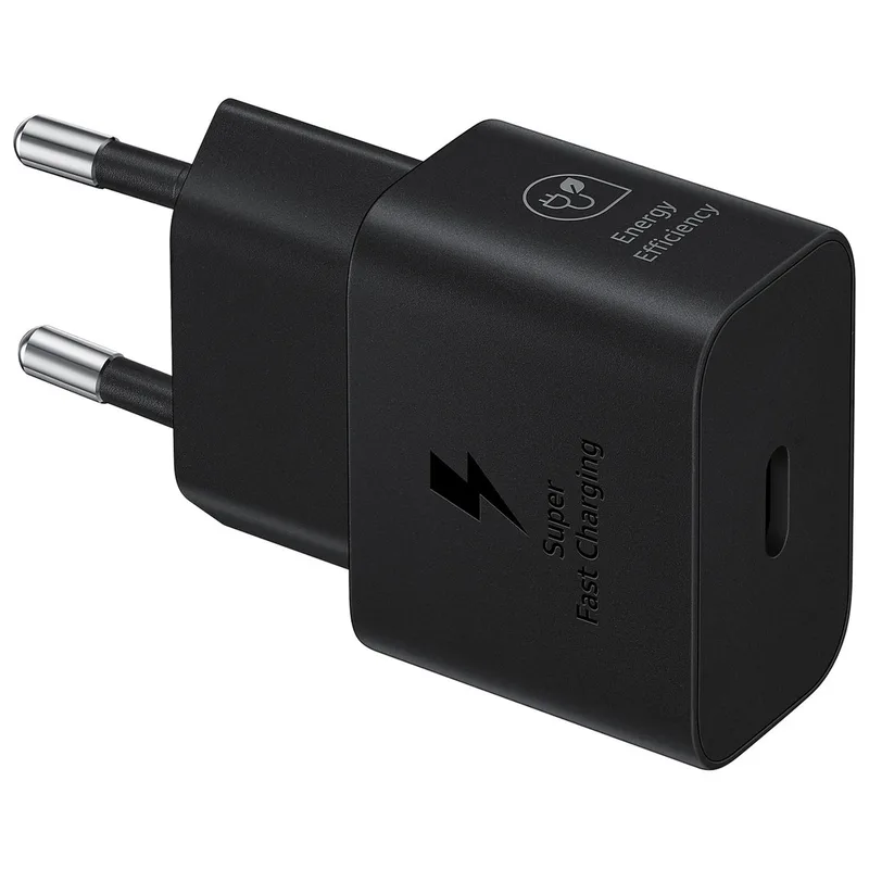 Samsung 25W Power Adapter (excl. kabel) Oplader Zwart von Samsung – Produktfoto 1 von 6