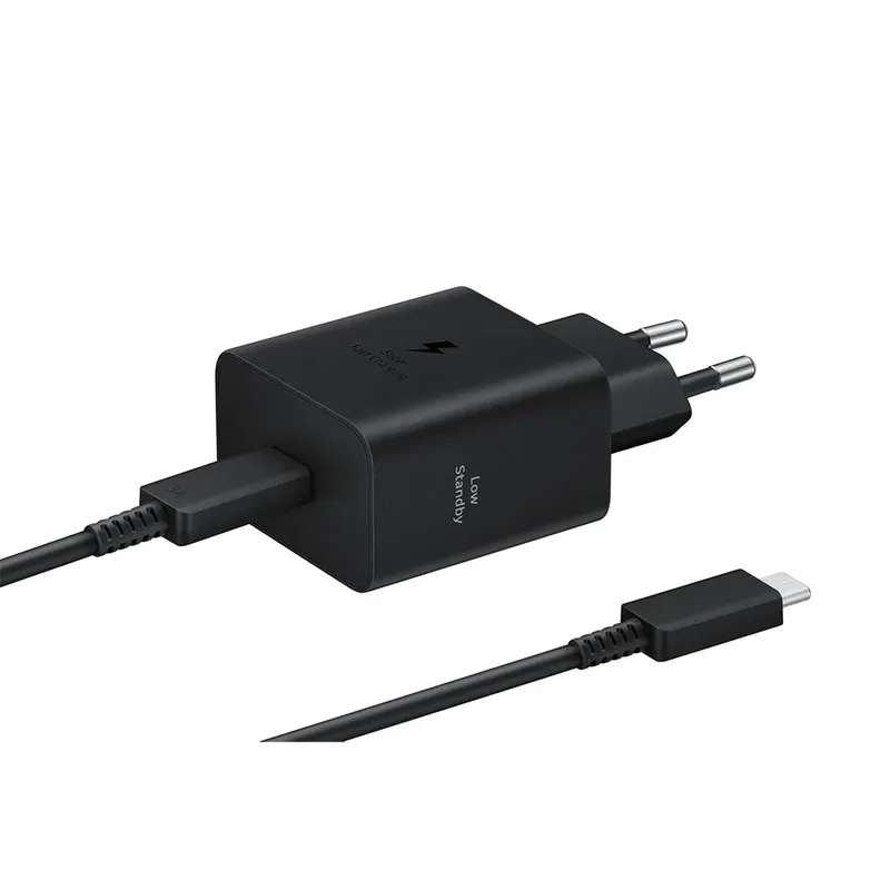Samsung 45W Power Adapter met USB-C naar USB-C kabel Oplader Zwart von Samsung – Produktfoto 4 von 6