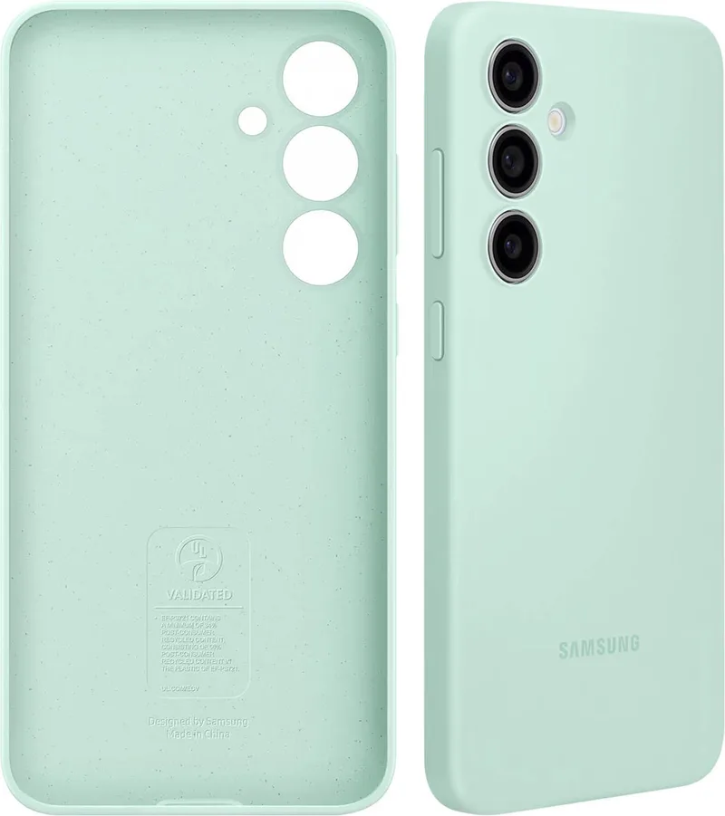 Silicone Case - Geschikt voor Samsung Galaxy S24 FE by Samsung in Green – product photo