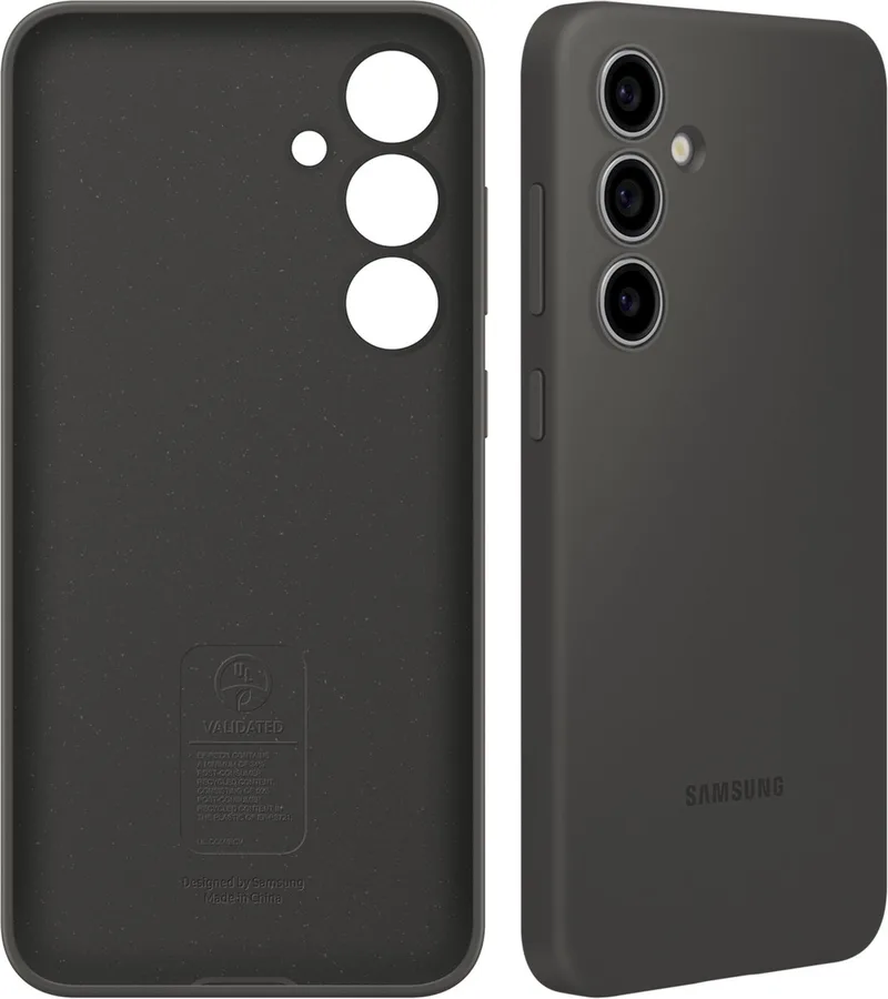 Silicone Case - Geschikt voor Samsung Galaxy S24 FE by Samsung in Black – product photo