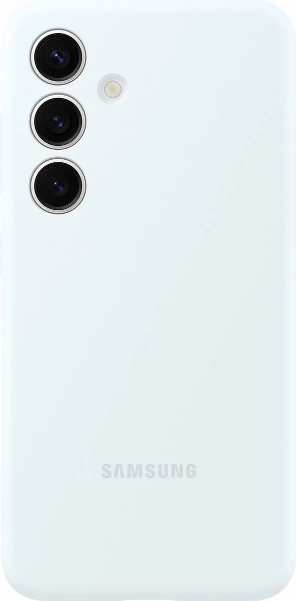 Silicone Case - Geschikt voor Samsung Galaxy S24 Plus by Samsung in White – product photo