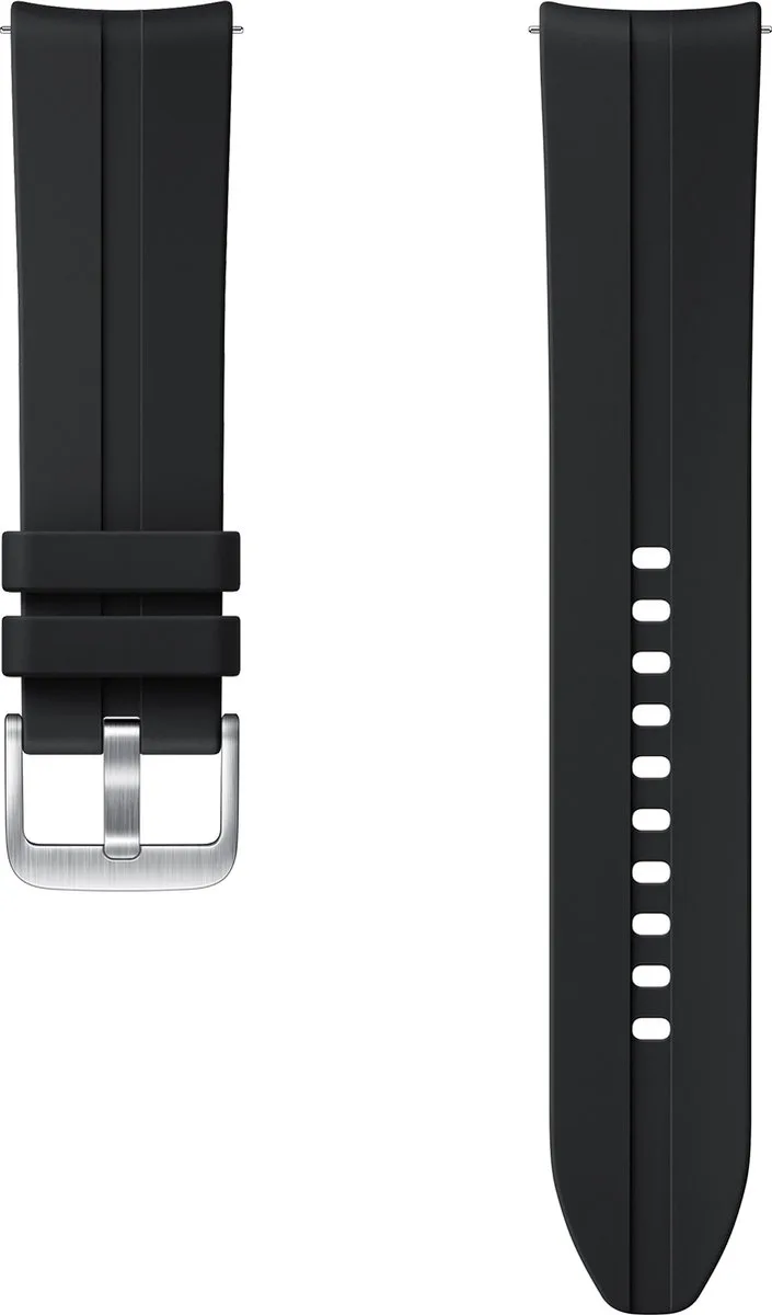 Silicone sport Band - Galaxy Watch3 (45mm) från Samsung i Svart – produktbild