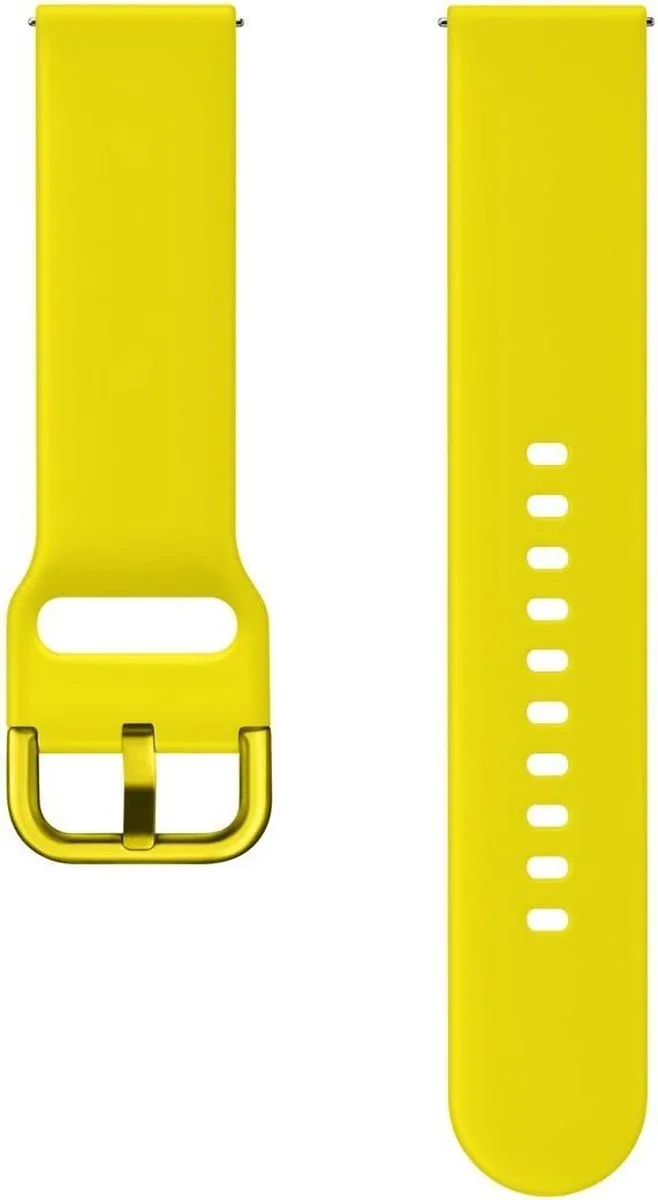 Siliconen bandje by Samsung in Yellow – product photo