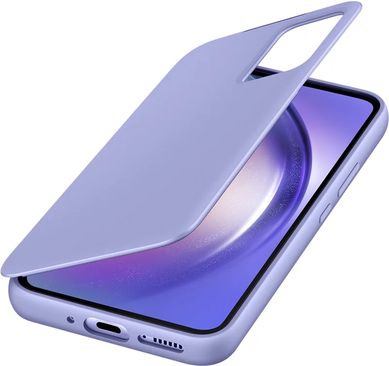 Smart S View Hoesje - Galaxy A54 - Blueberry de Samsung en Bleu – photo produit
