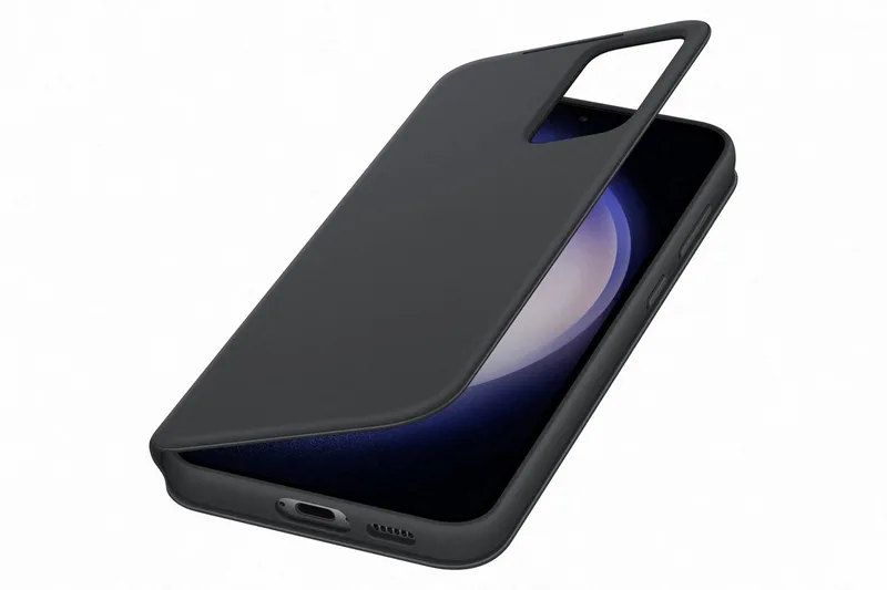 Smart S View Hoesje - Galaxy S23 Plus by Samsung in Black – product photo