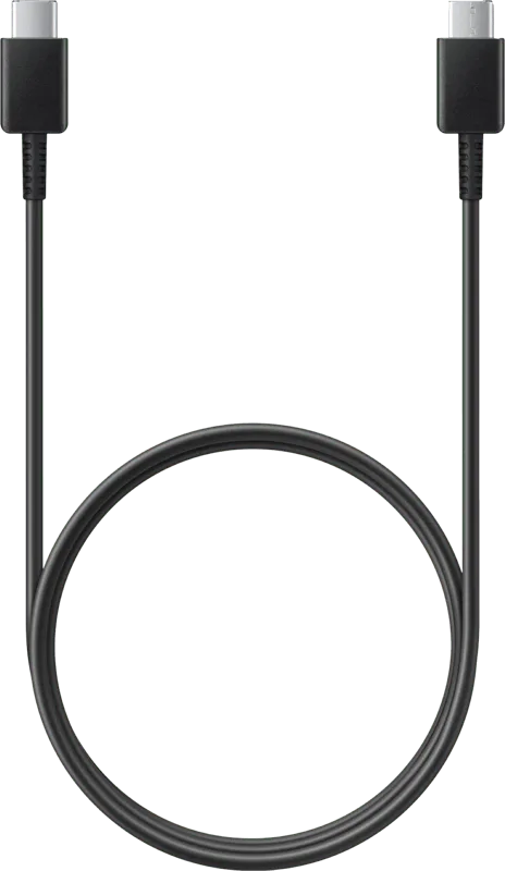 USB-C-auf-USB-C-Kabel 25 W 1 m Kunststoff Schwarz van Samsung – productfoto