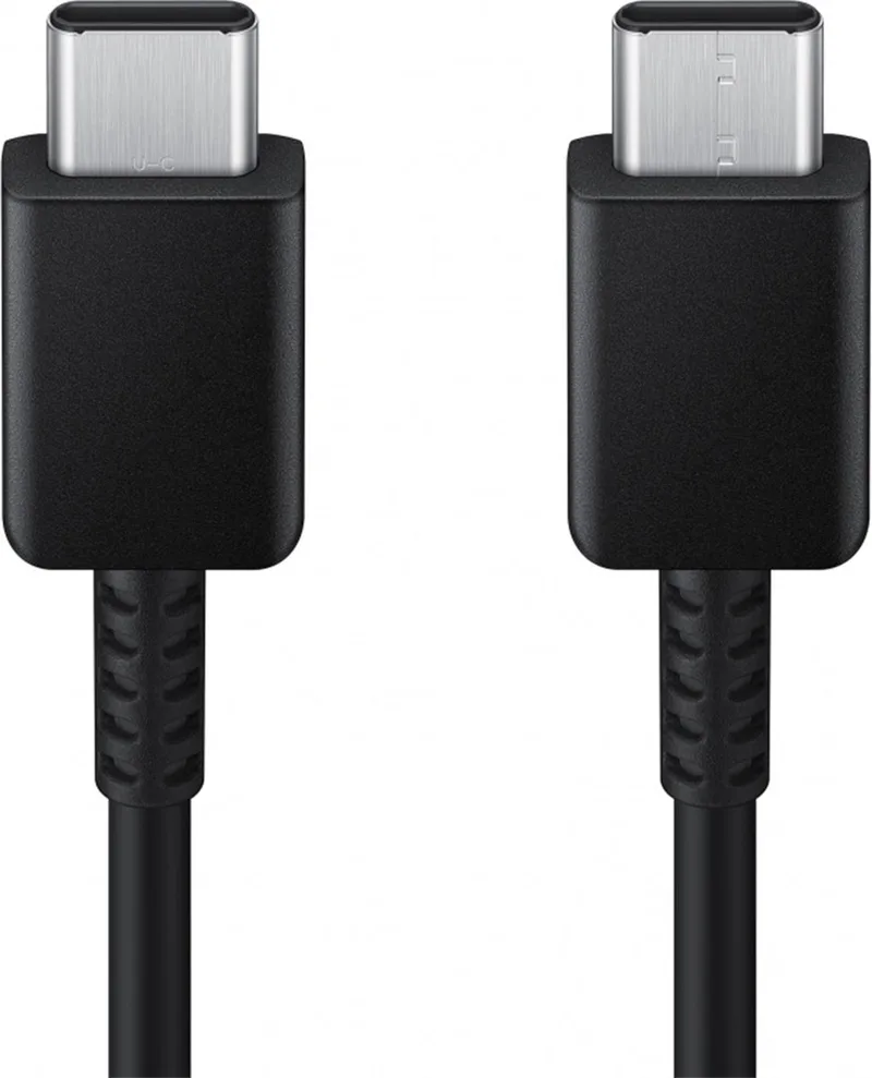 USB-C naar USB-C Kabel voor smartphones - 1 Meter by Samsung in Black – product photo