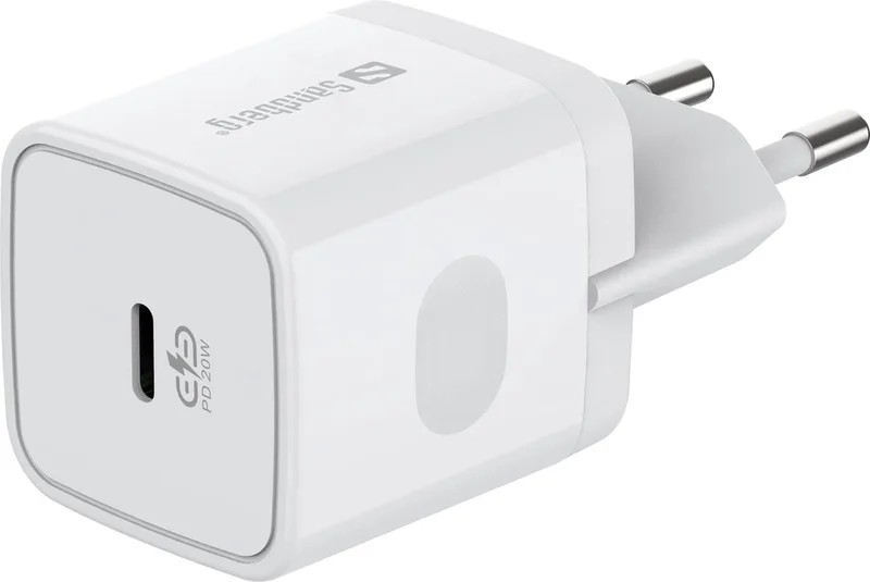 Sandberg - 441-45 - Snellader - USB-C från Sandberg i Vit – produktbild