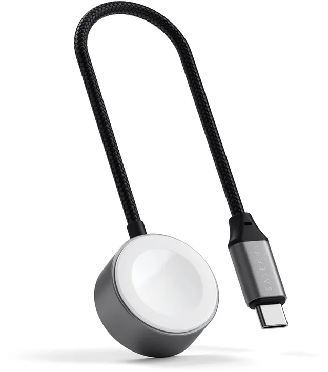 USB-C Snellaadkabel voor Apple Watch – Kabellengte van 19,3 cm – Type-C Hoofdingang – Uitgang van 5W