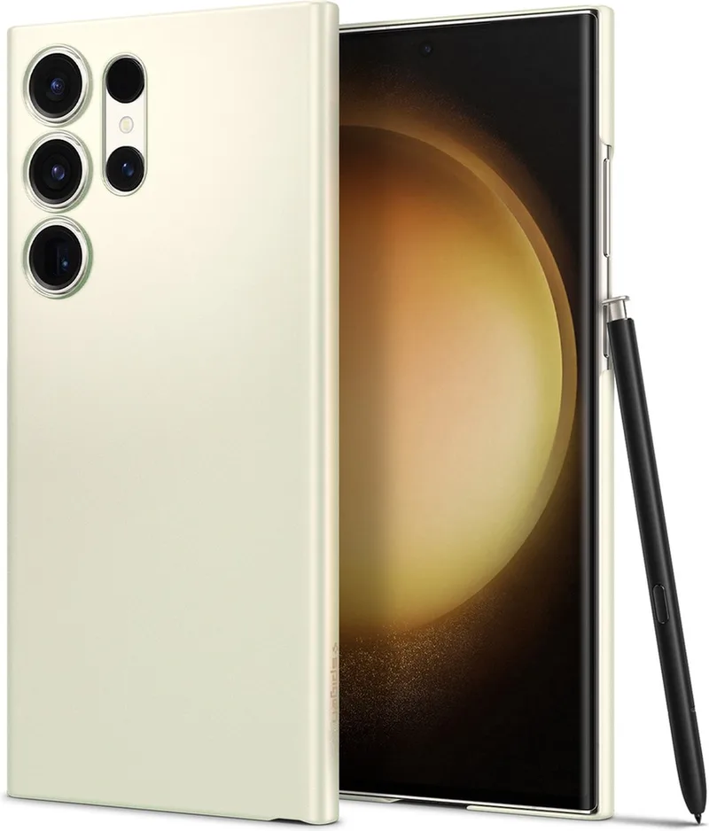 Air Skin mobiele telefoon behuizingen 17,3 cm (6.8") Hoes by Spigen in Cream – product photo